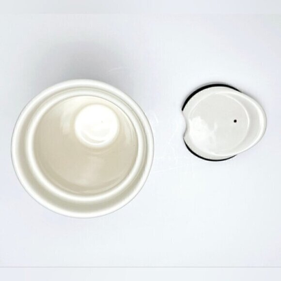 Starbucks 2014 Gold & Black Polka Dot Ceramic Travel Mug – 10oz - Picture 5 of 8